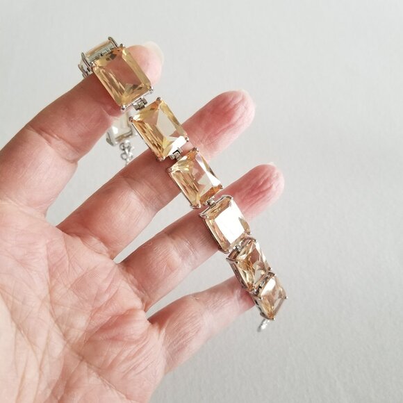 Plus Size Cubic Zirconia Bracelets, NEW - Picture 8 of 15